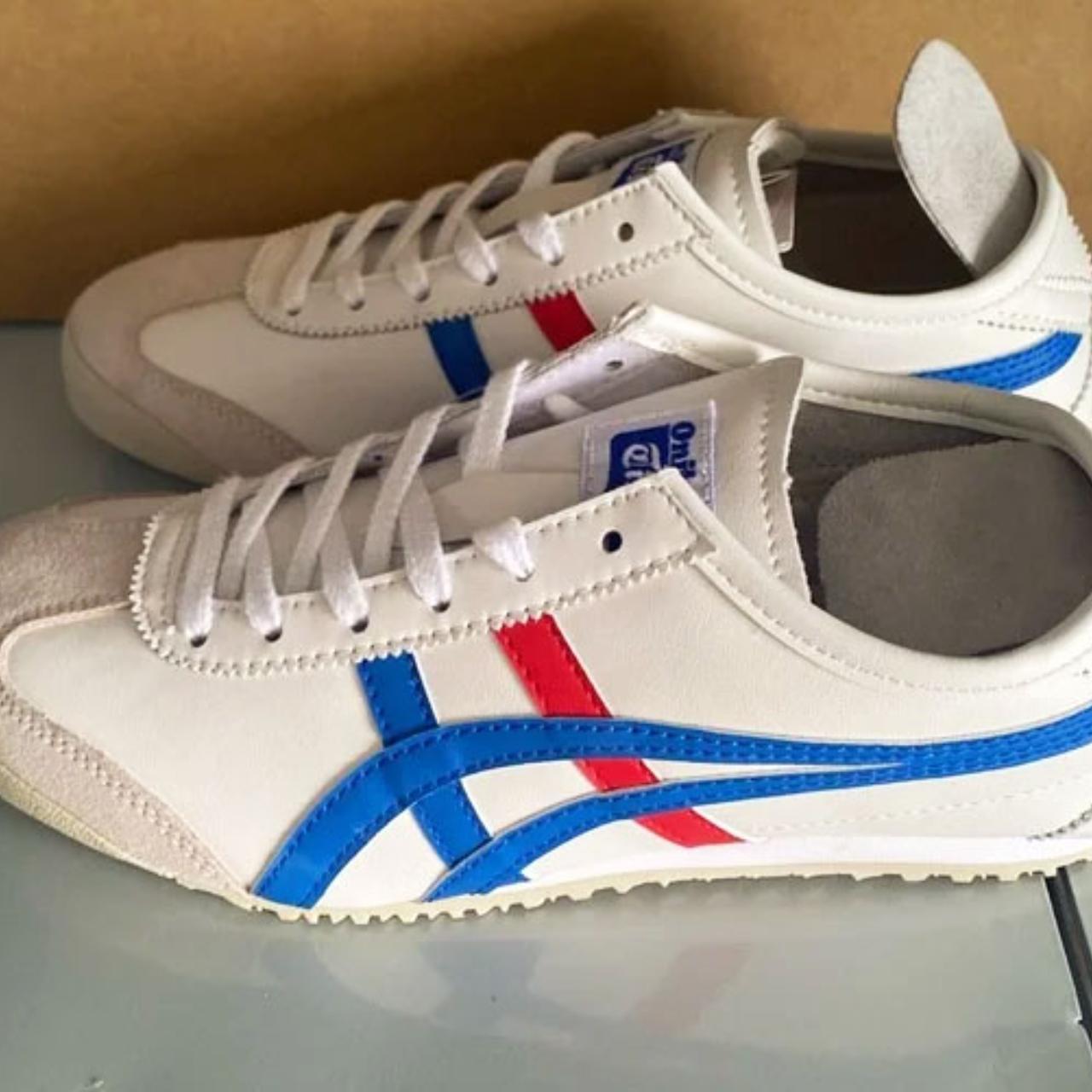 Onitsuka tiger mexico 66 white red online