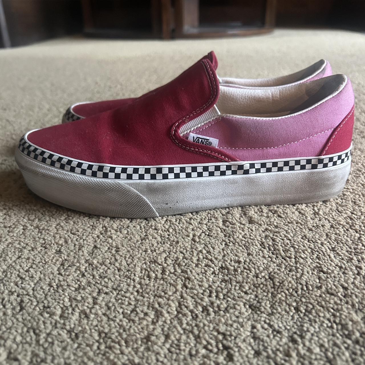 Platform Sneakers Vans Platform Fucsia Platform Chili Pepper