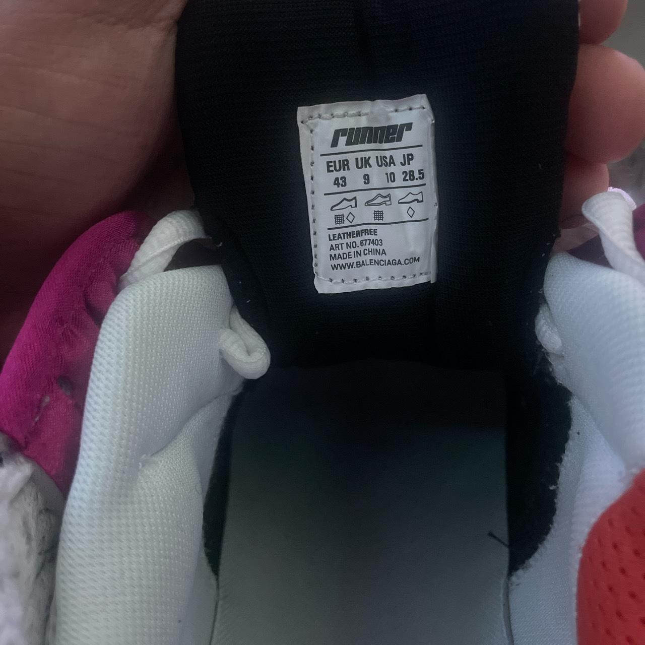 balenciaga runners insoles were swapped along with... Depop