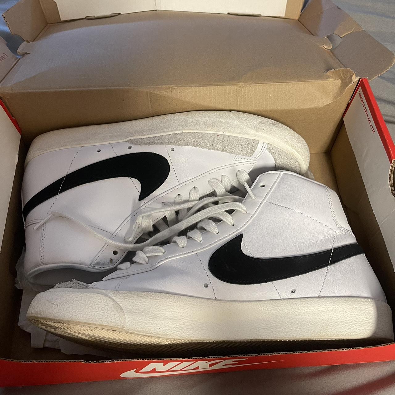 Nike Blazers Men size 9 Women 11 Been worn about 5x... - Depop