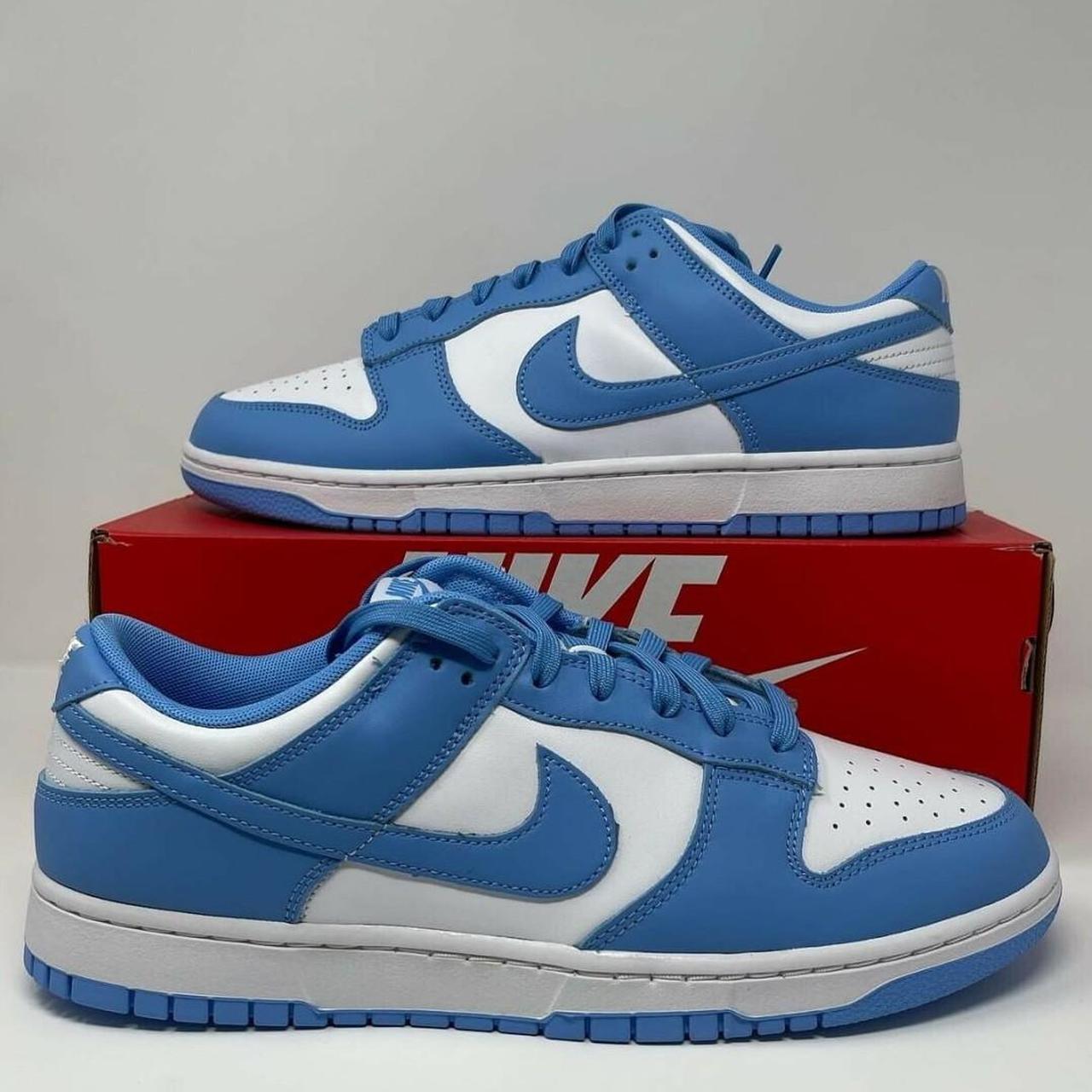 Dunk Low UNC Blue Once payment is received, item... - Depop