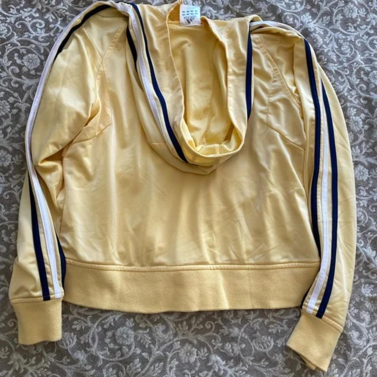 Adidas yellow clearance tracksuit womens