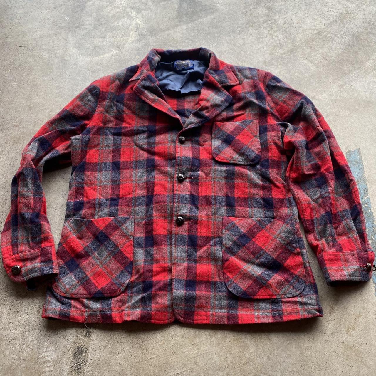 Pendleton Men's Shacket Jacket - Red/Multi - L – … - image 1