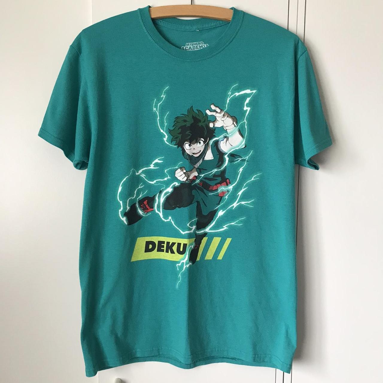 My Hero Academia Deku top - size medium - UK p+p £3... - Depop