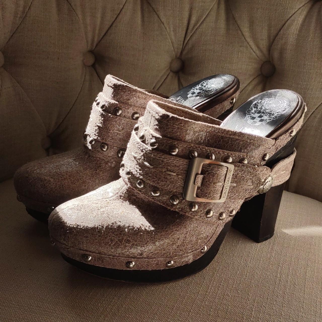 Vince camuto studded fashion shoes