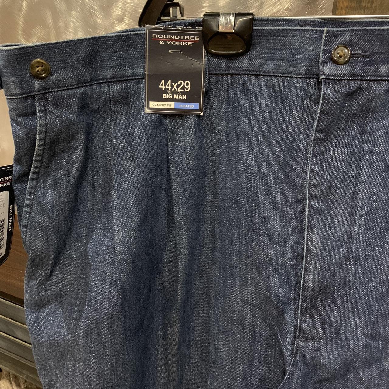 New with Roundtree Cotton denim