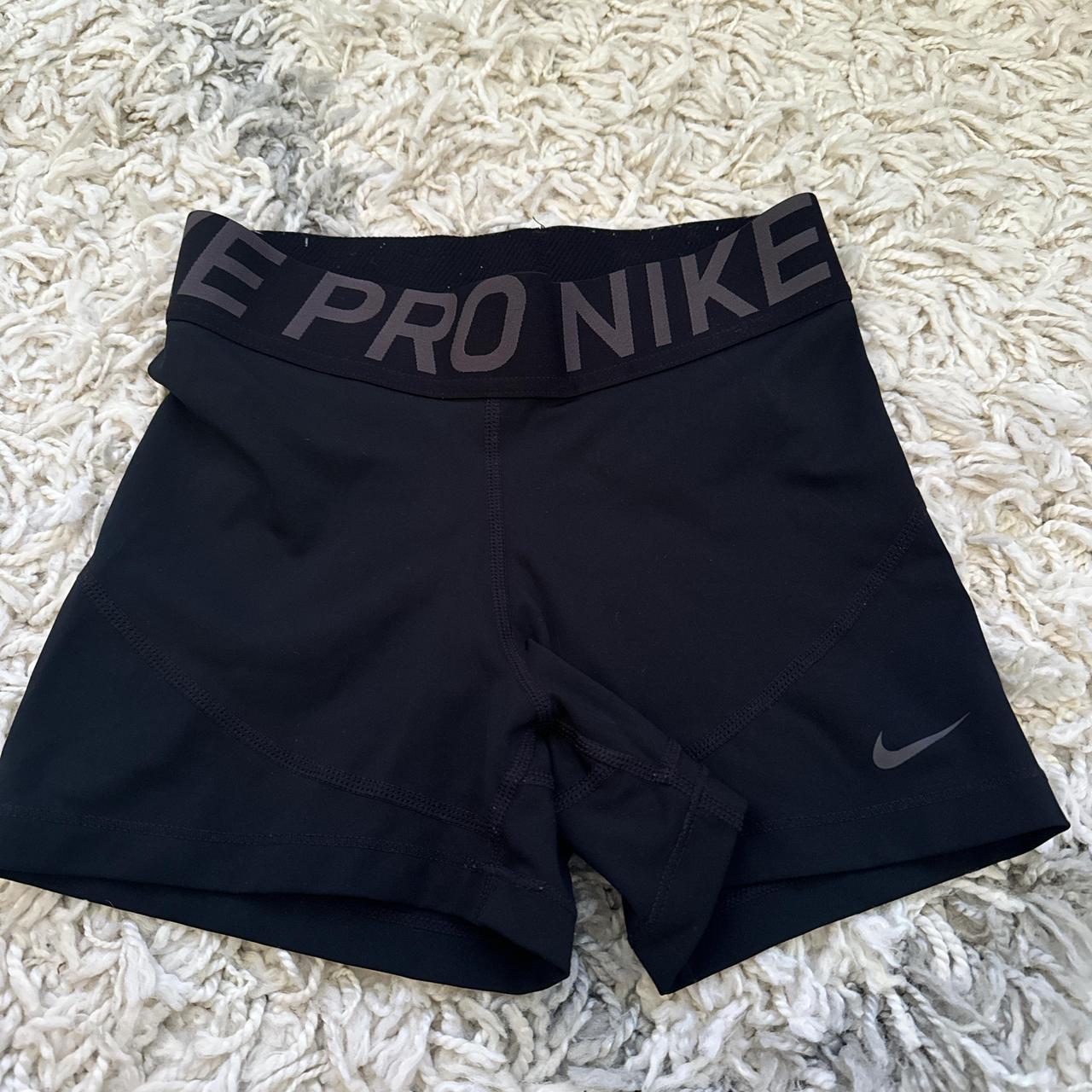 NIKE ATHLETIC SHORTS kids size L -built in underwear - Depop