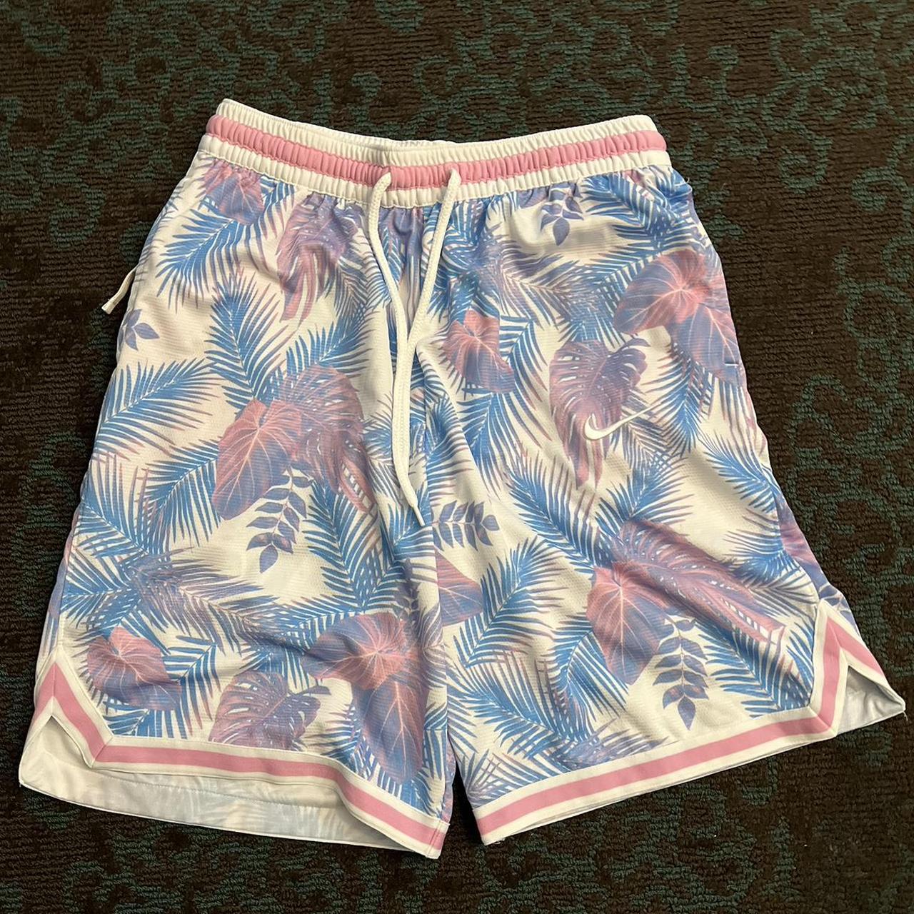 mens nike floral shorts