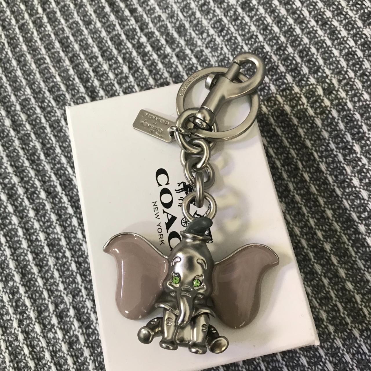 2024 Disney X Coach Bag Charm With Dumbo