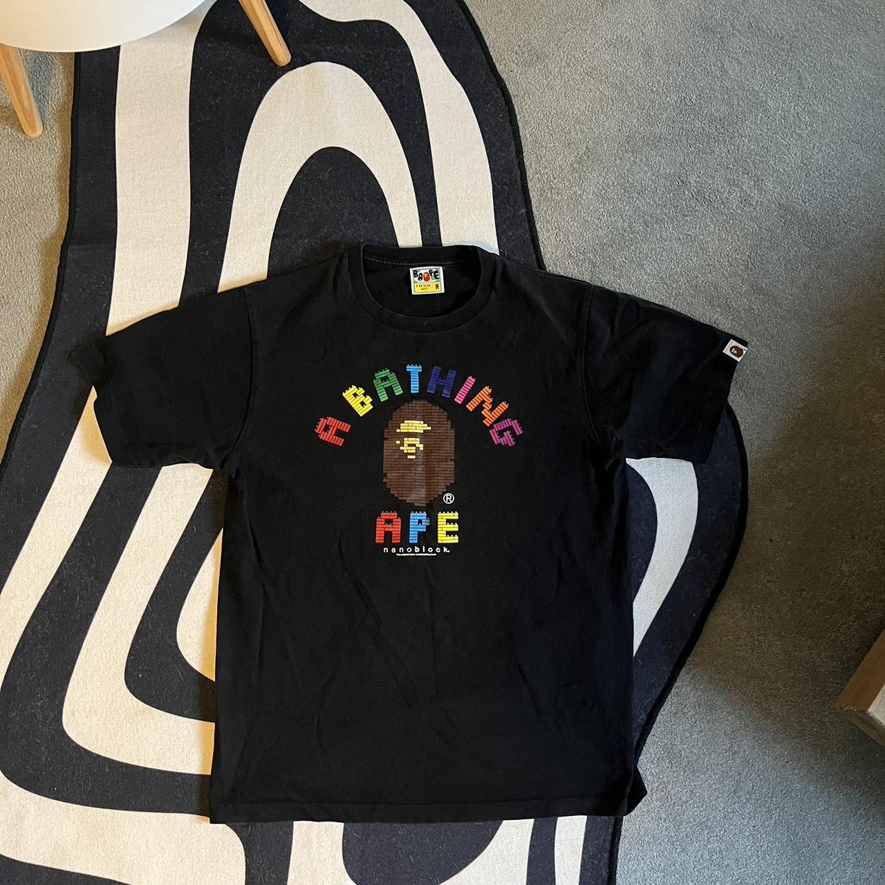 Rare Bape x Nanoblock T-shirt In great condition | Depop