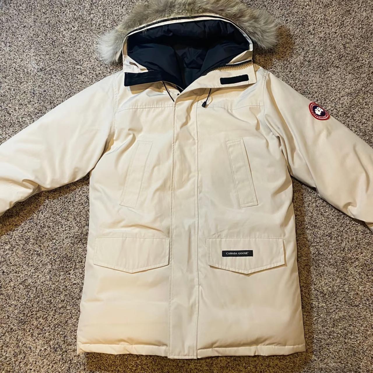 Goose Jacket Langford Parka Fusion Fit White Canada Goose Langford