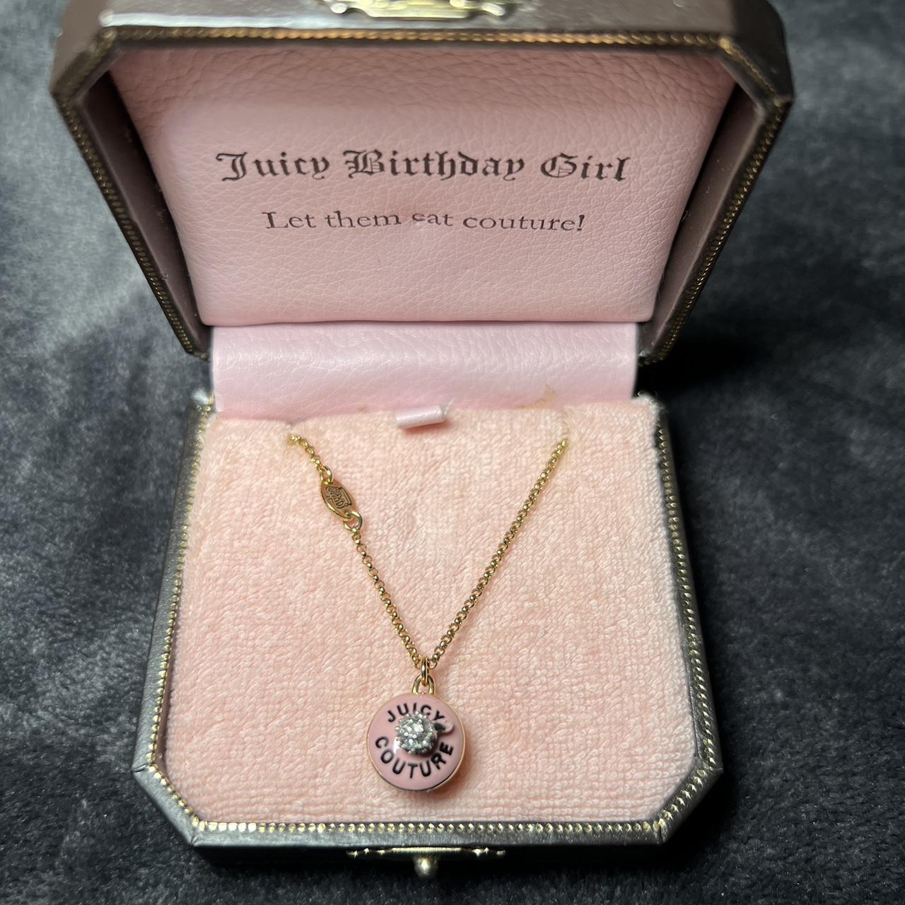 Juicy couture cupcake necklace