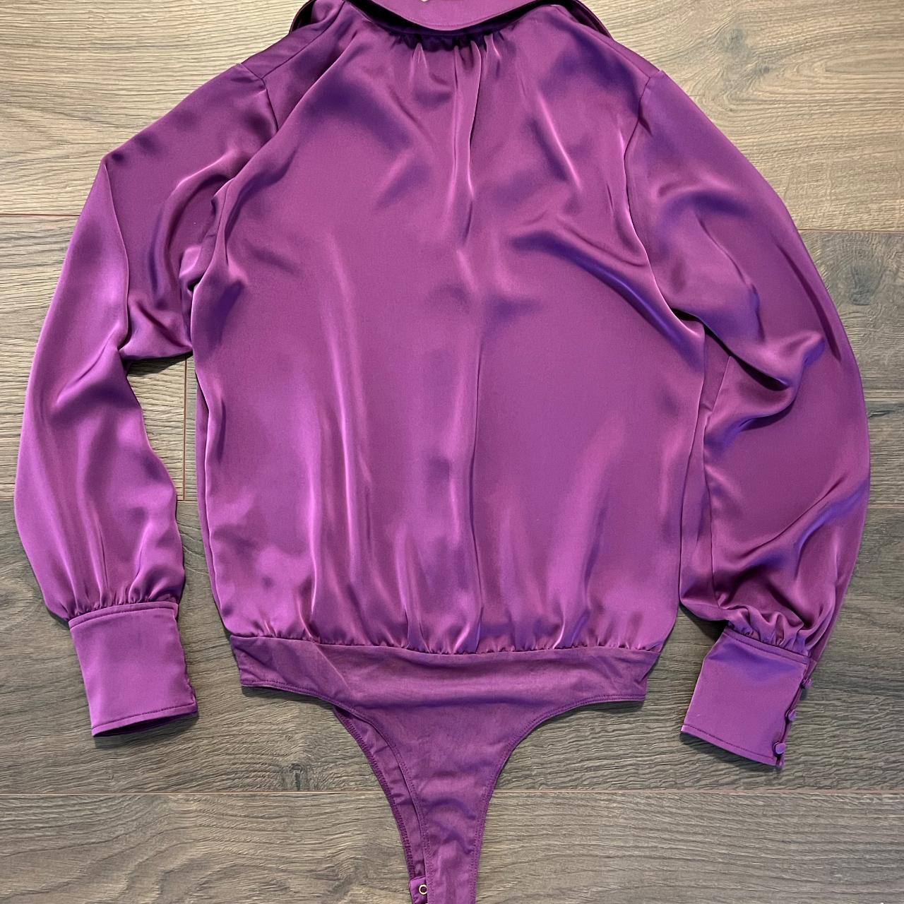 RAMY BROOK Kayla Button Up Long Sleeve Bodysuit Depop