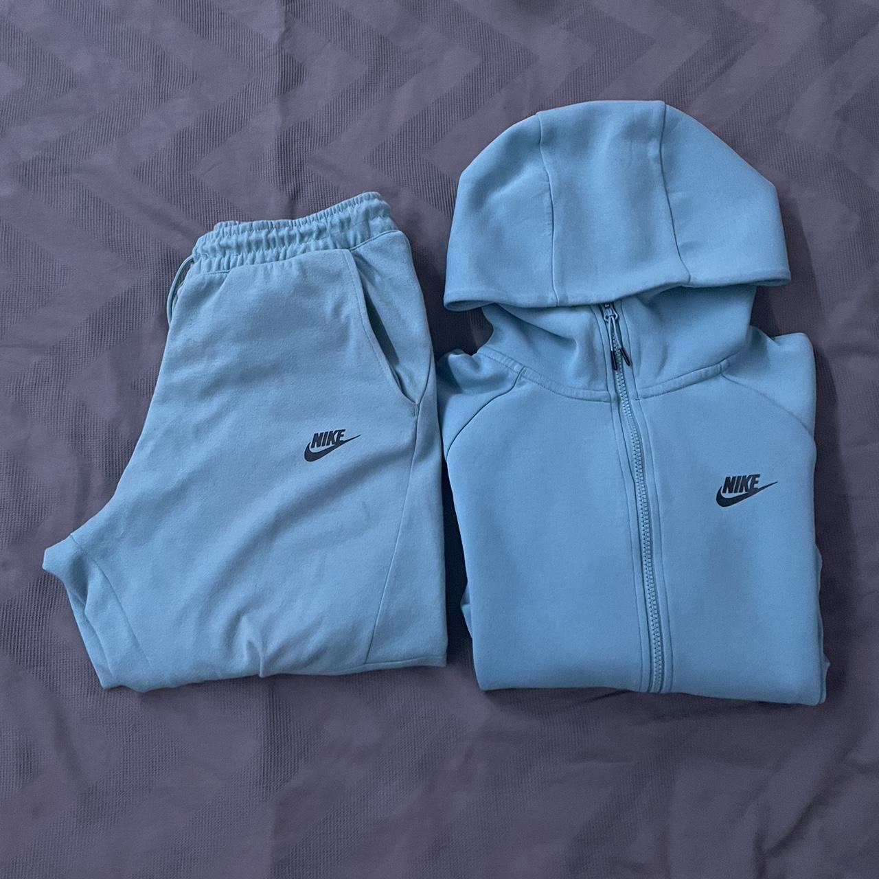 Nike Tracksuit Nike Tech Suit Light Blue Baby Blue Nike Nike Tech