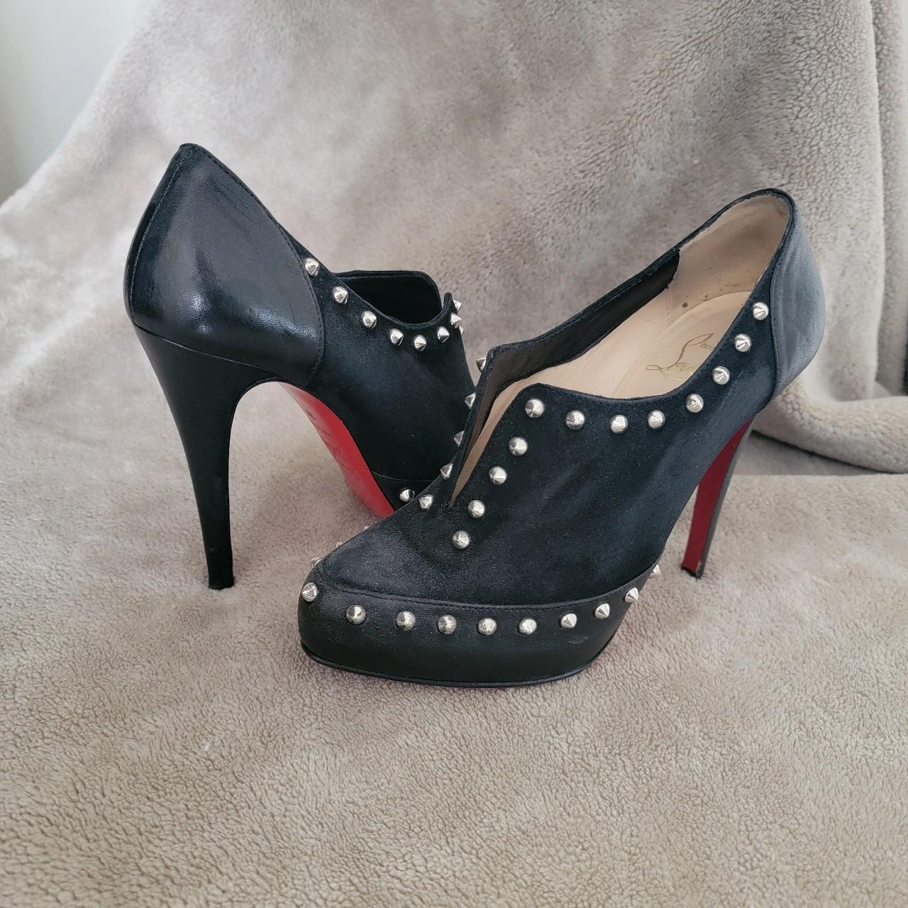 spiked louboutin boots