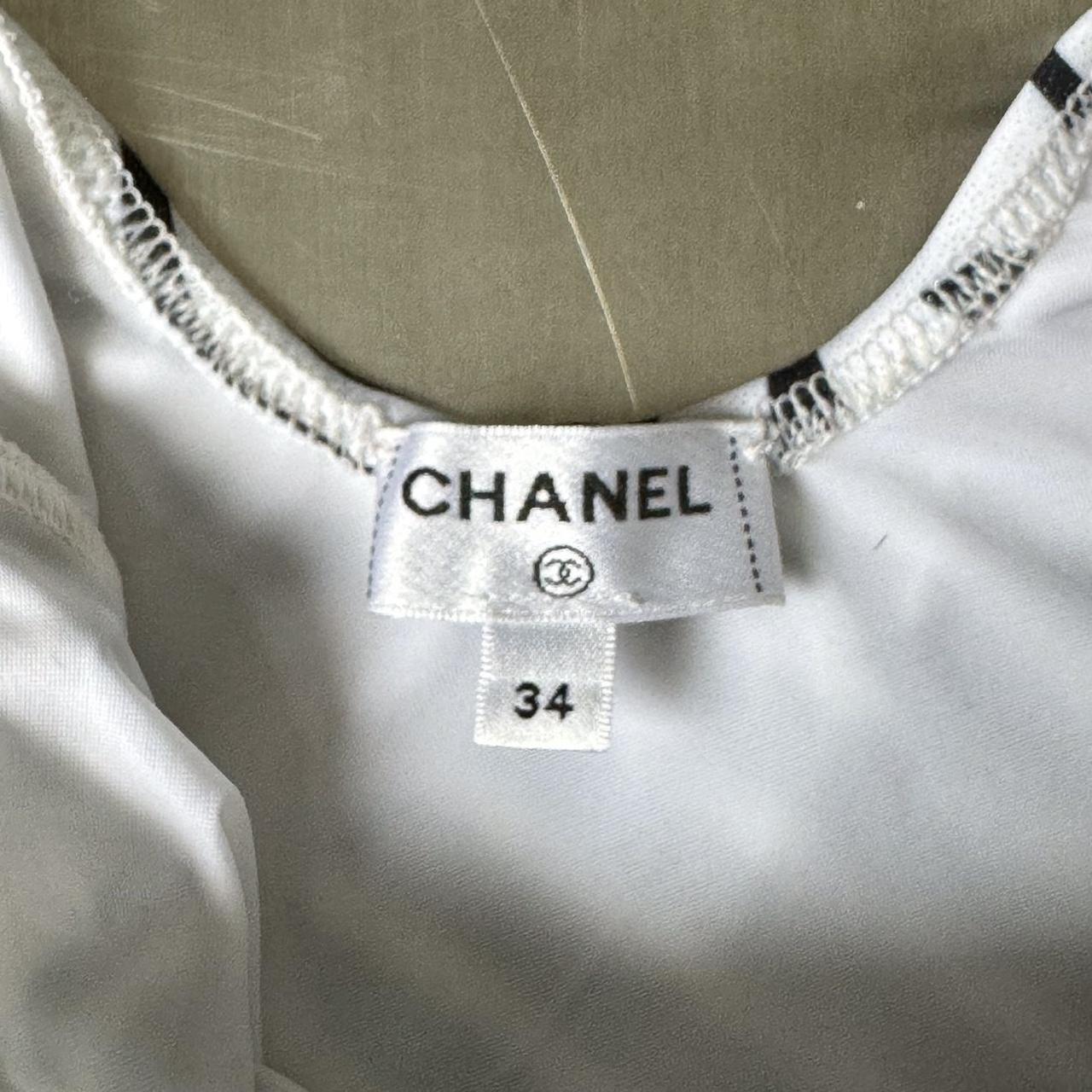Chanel 2023 Star Blended One Piece Swimsuit in White | Depop