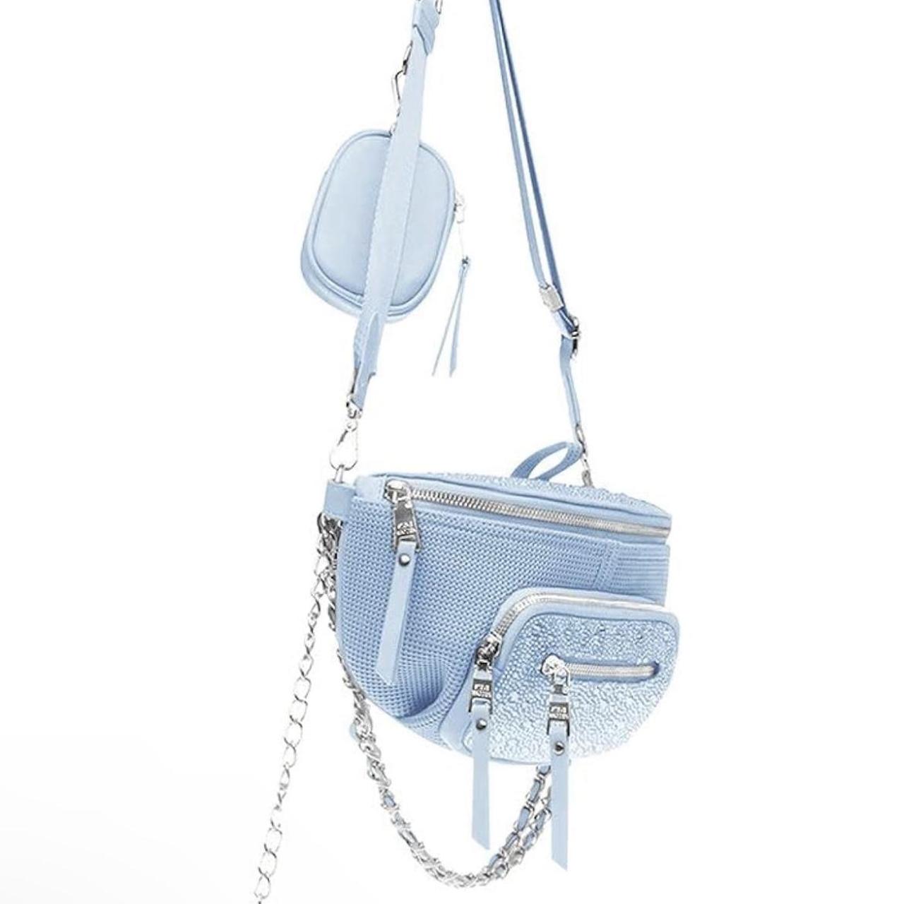 Steve Madden crossbody Baby Blue Color on sale