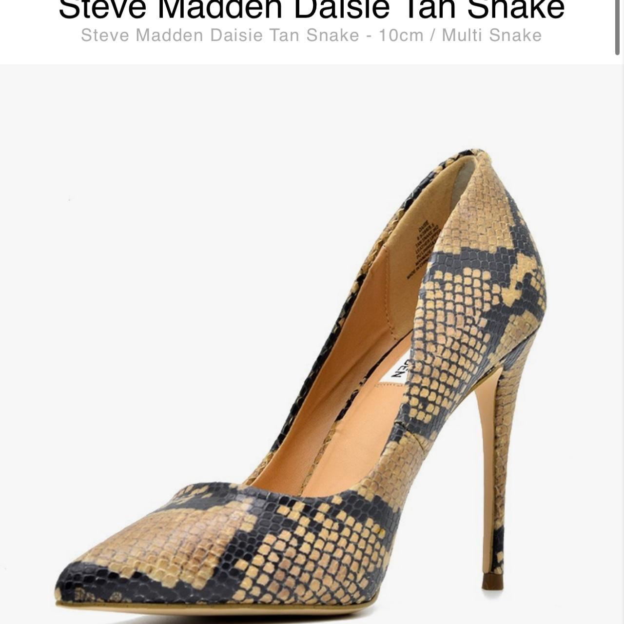 Steve madden snake pumps deals