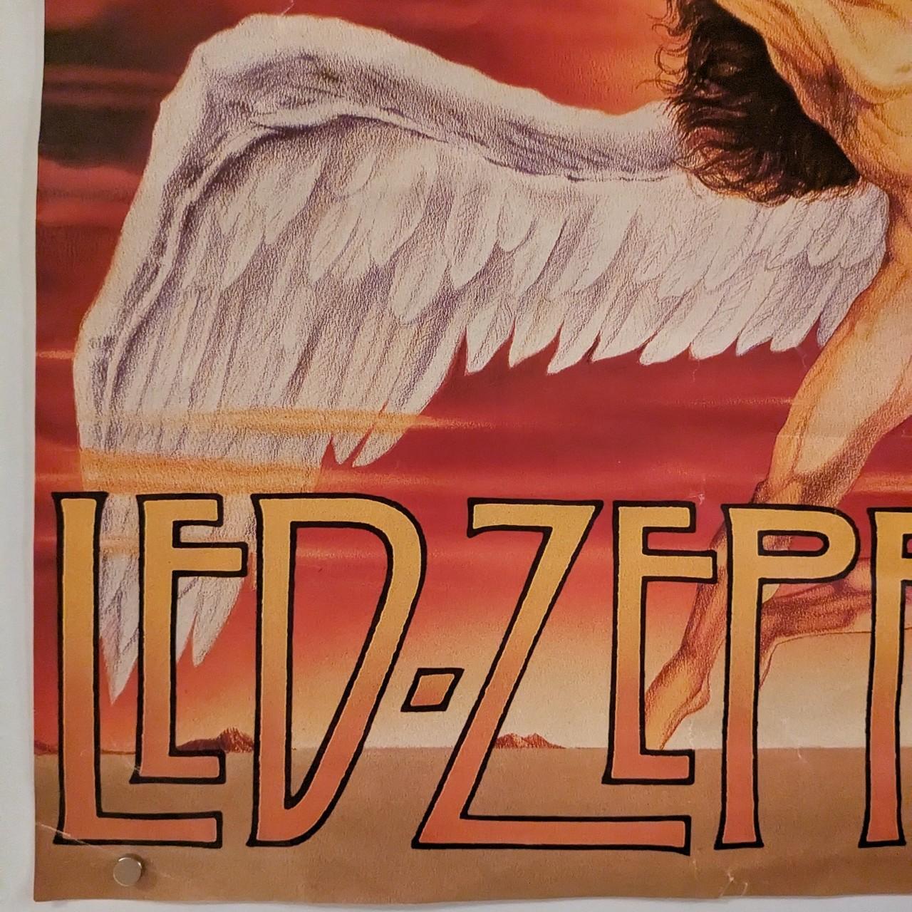 希少 90sビンテージ ベルベットポスター『SWAN SONG』 ツェッペリンB Amazon.com: Led Zeppelin Poster 'Swan Song': Prints: Posters