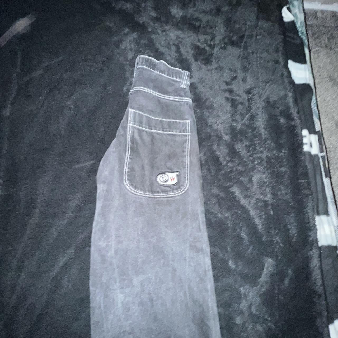 Black twin cannon jnco 28 waist 26 inseam - Depop