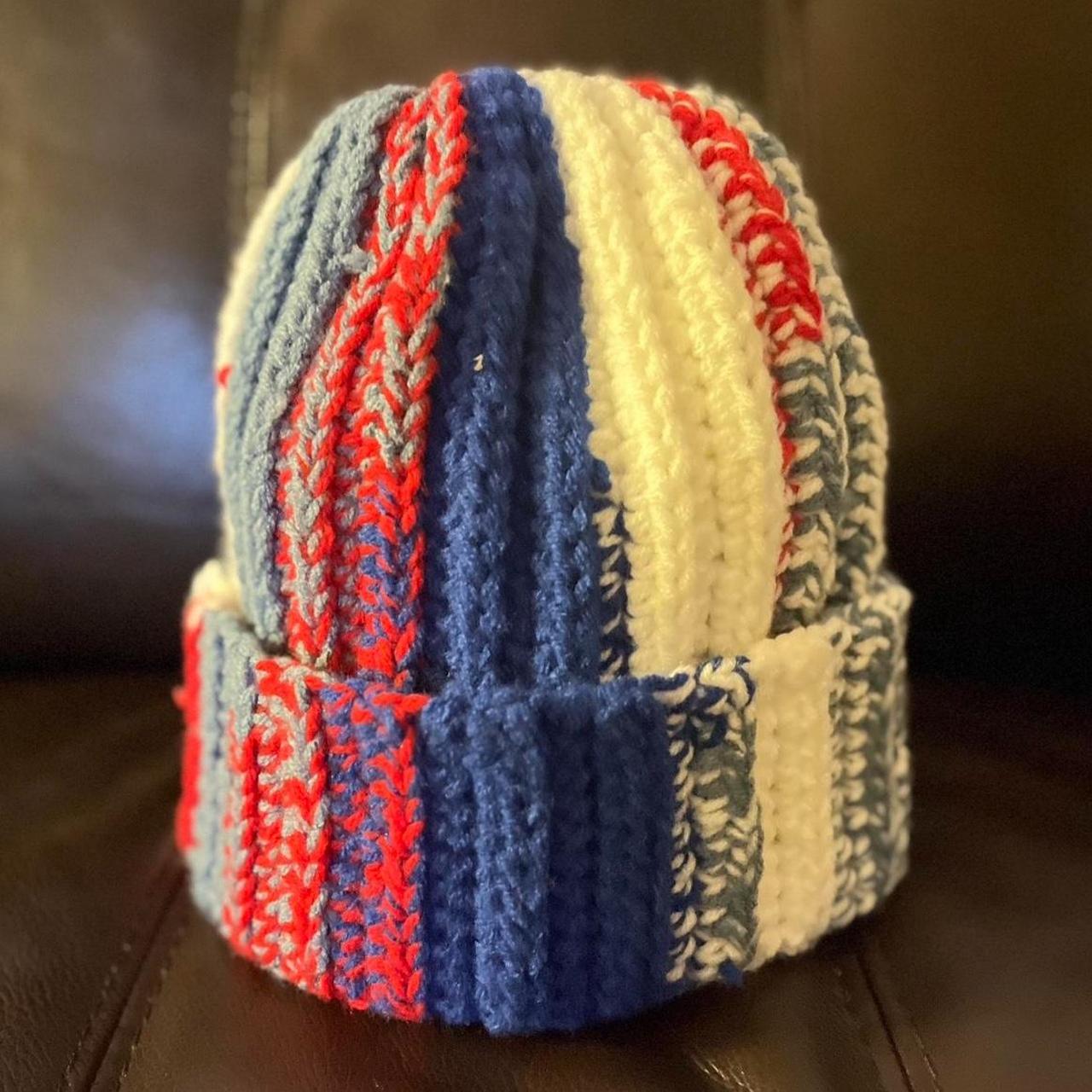 Women's Beanies - Multi – Double stranded crochet… - image 2