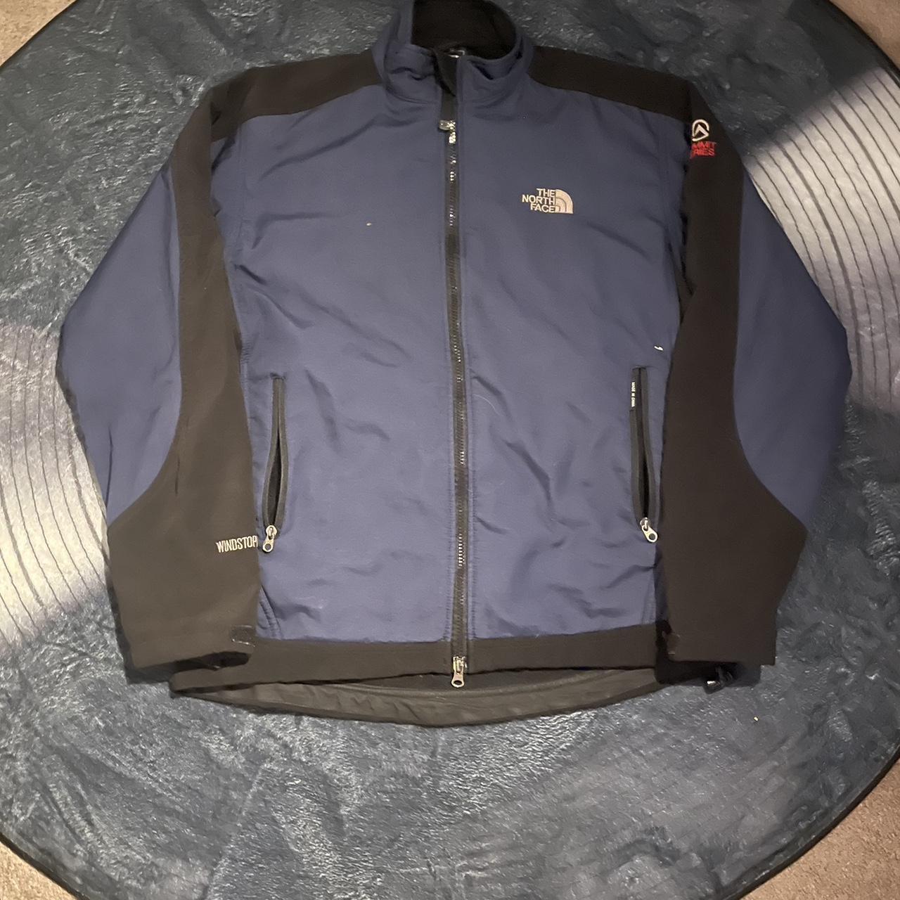 Navy Blue North Face Summit Series Wind Stopper Depop 8226