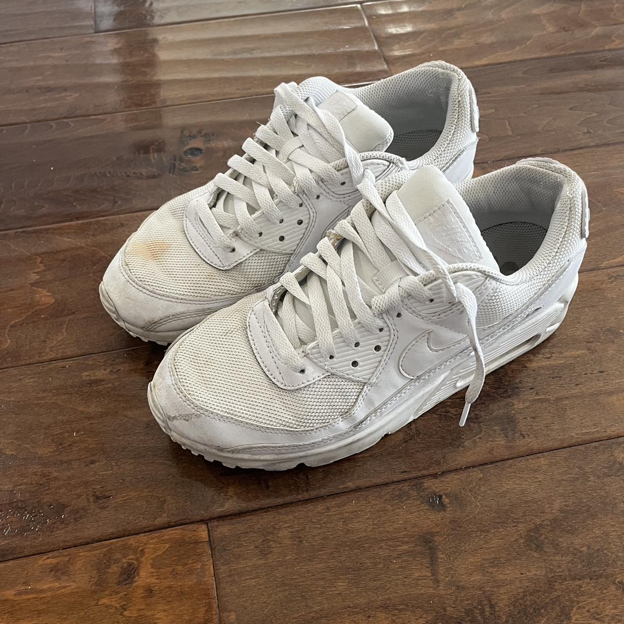 all white nike airmax 90