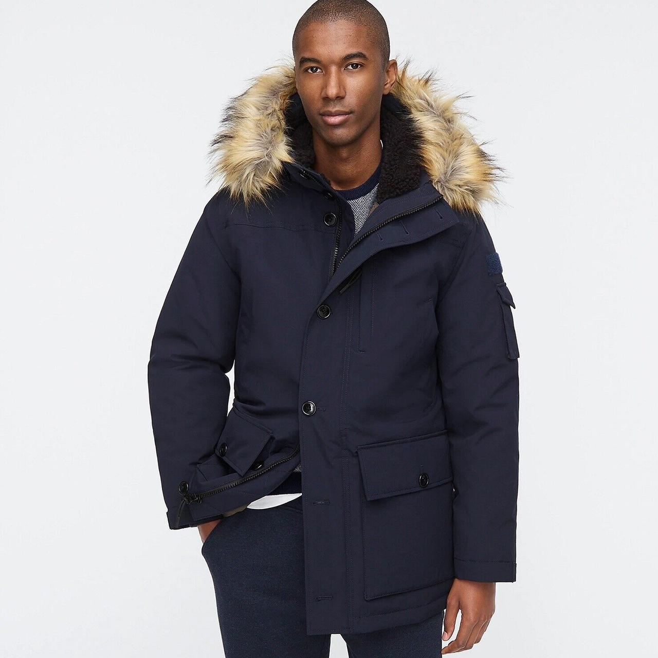 J Crew Nordic Down Parka with Primaloft Men s L