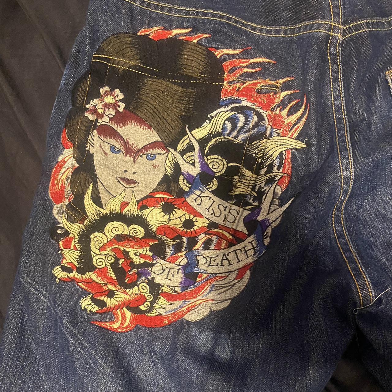 Ed hardy kiss of death jeans store 42x32