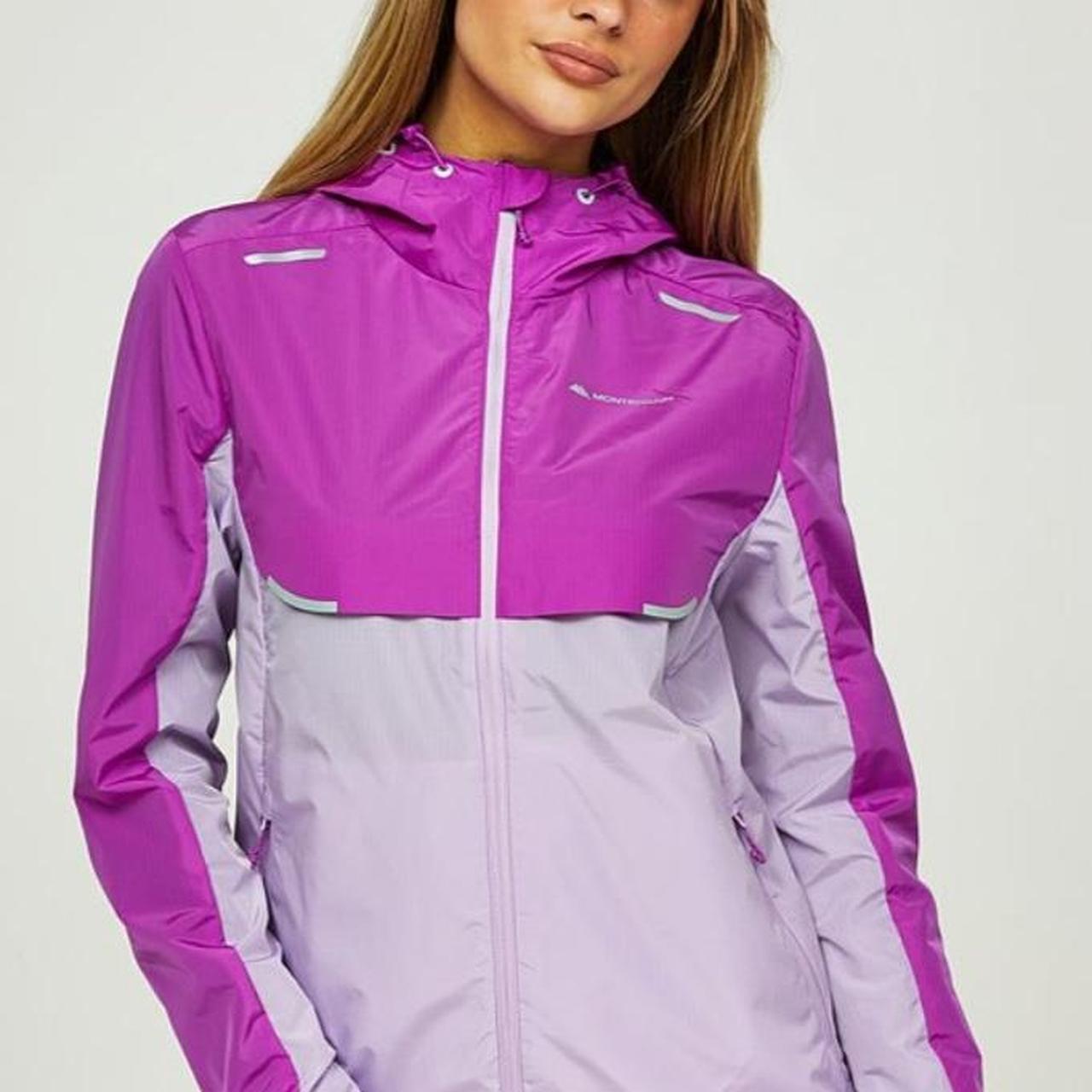 Monterrain purple wind breaker great jacket I have - Depop