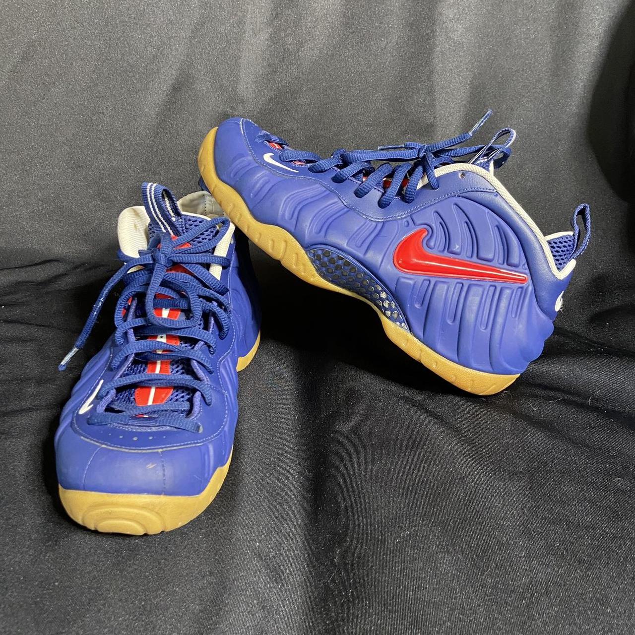 Nike Air Foamposite Pro Blue Void Univeristy Red