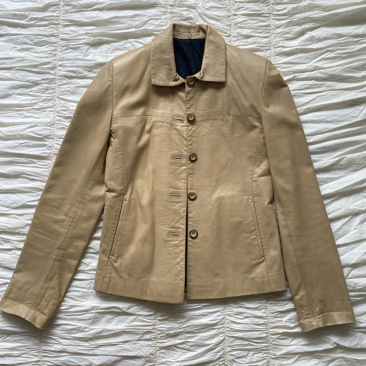 Women's Tan Jacket Depop
