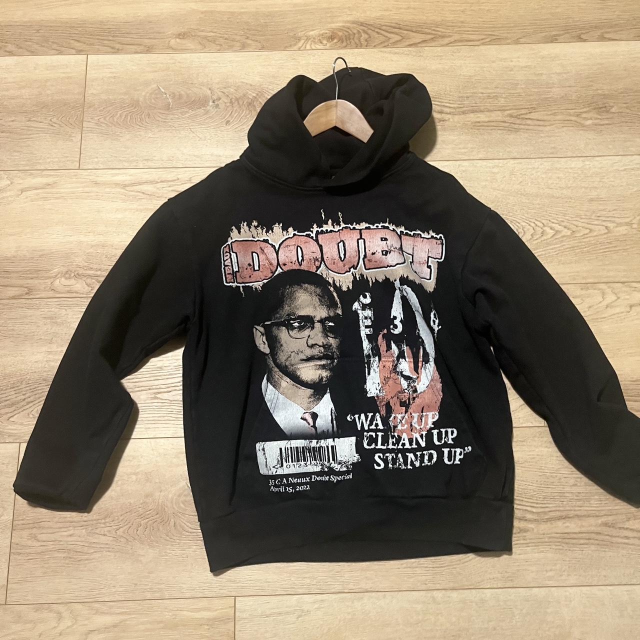 NEAUX DOUBT - Malcolm X hoodie FEEL FREE TO HIT ME... - Depop