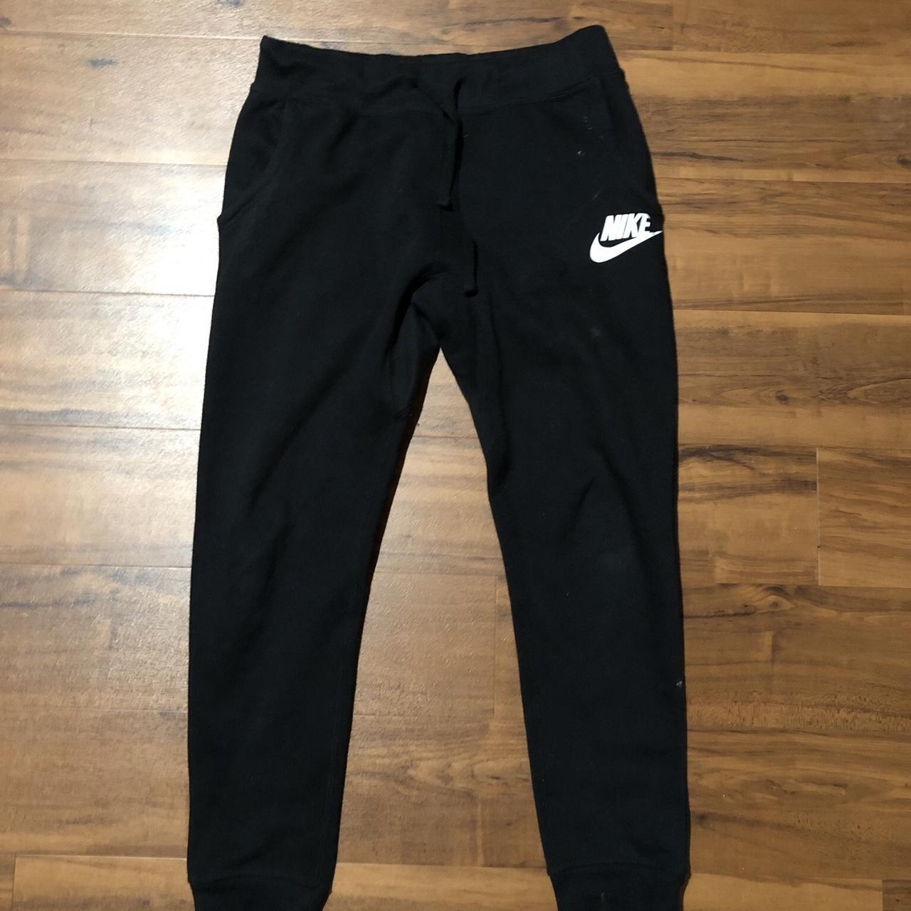 cheap black nike sweatpants