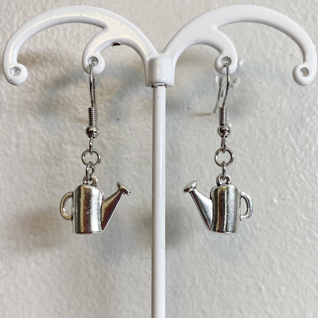 Cottagecore Watering Can Earrings Super precious... Depop