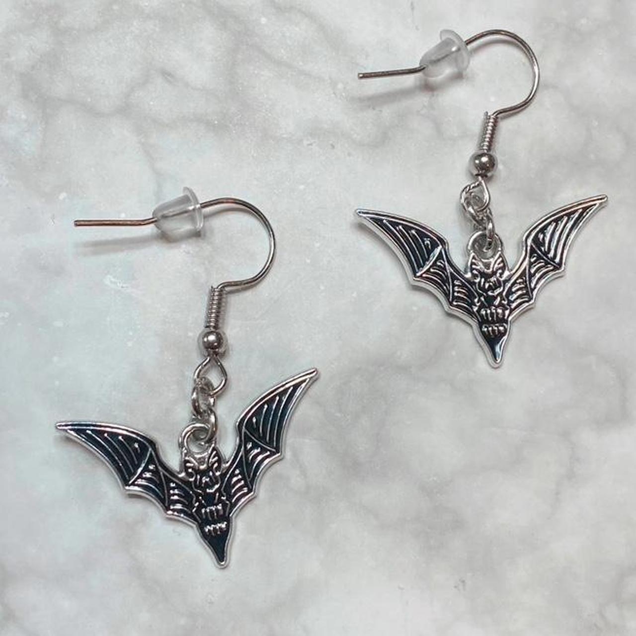 Spooky Bat Earrings It’s fricken bats! I love... - Depop