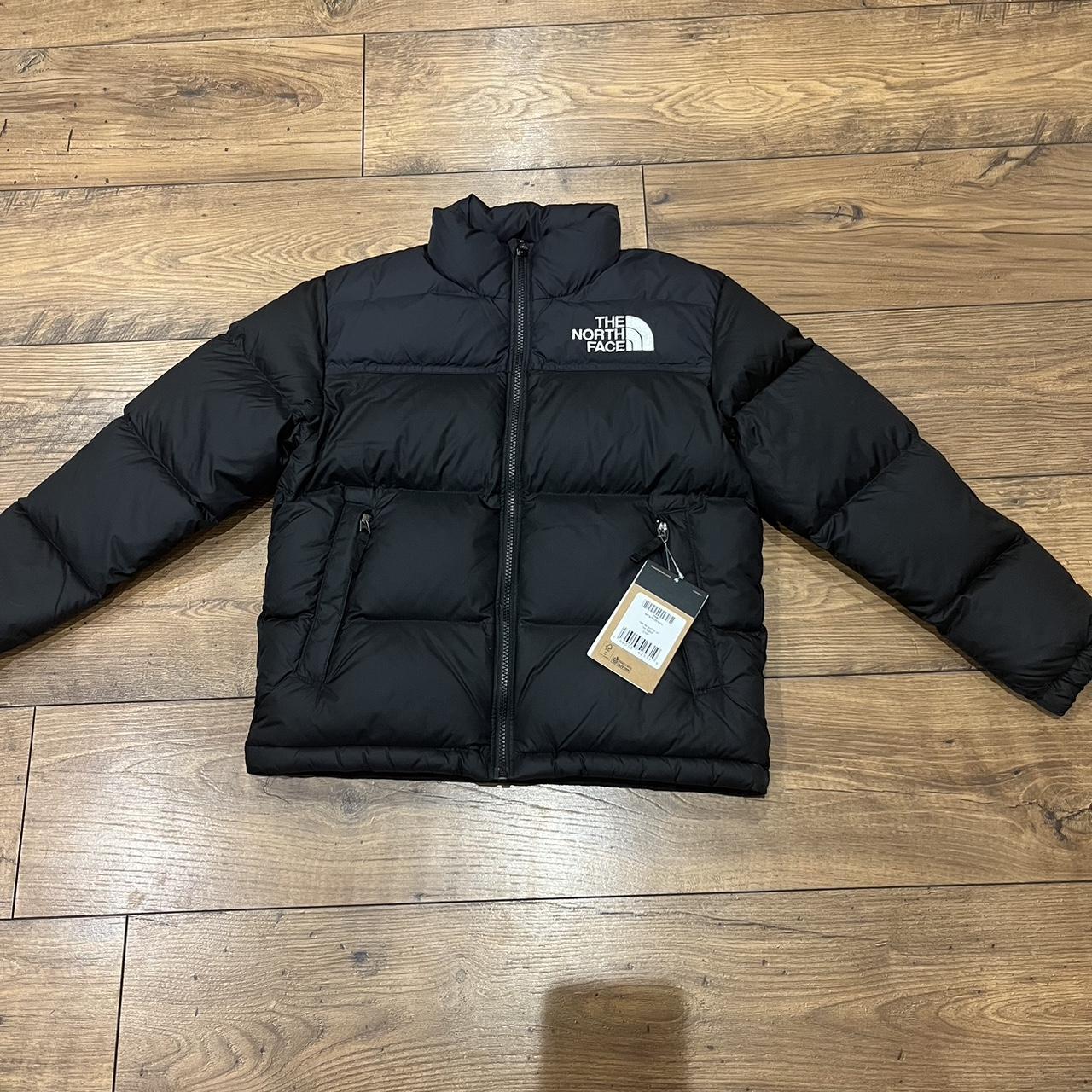 The North Face Teens 1996 Retro Nuptse Jacket Black... - Depop