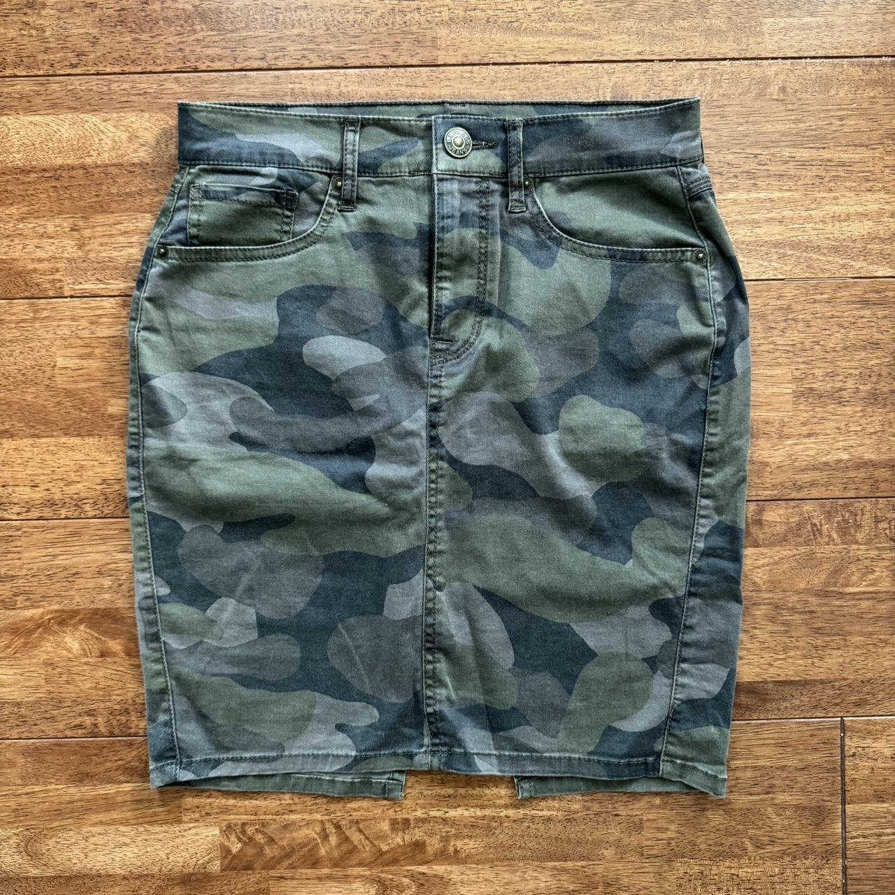 Express camo skirt hotsell