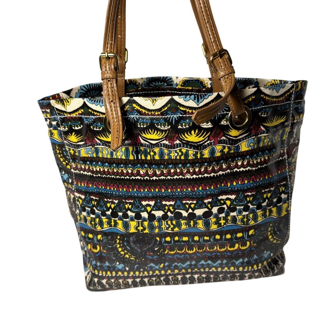 Women's Canvas Bag - Multi/Brown – Stack Roots Mu… - image 3