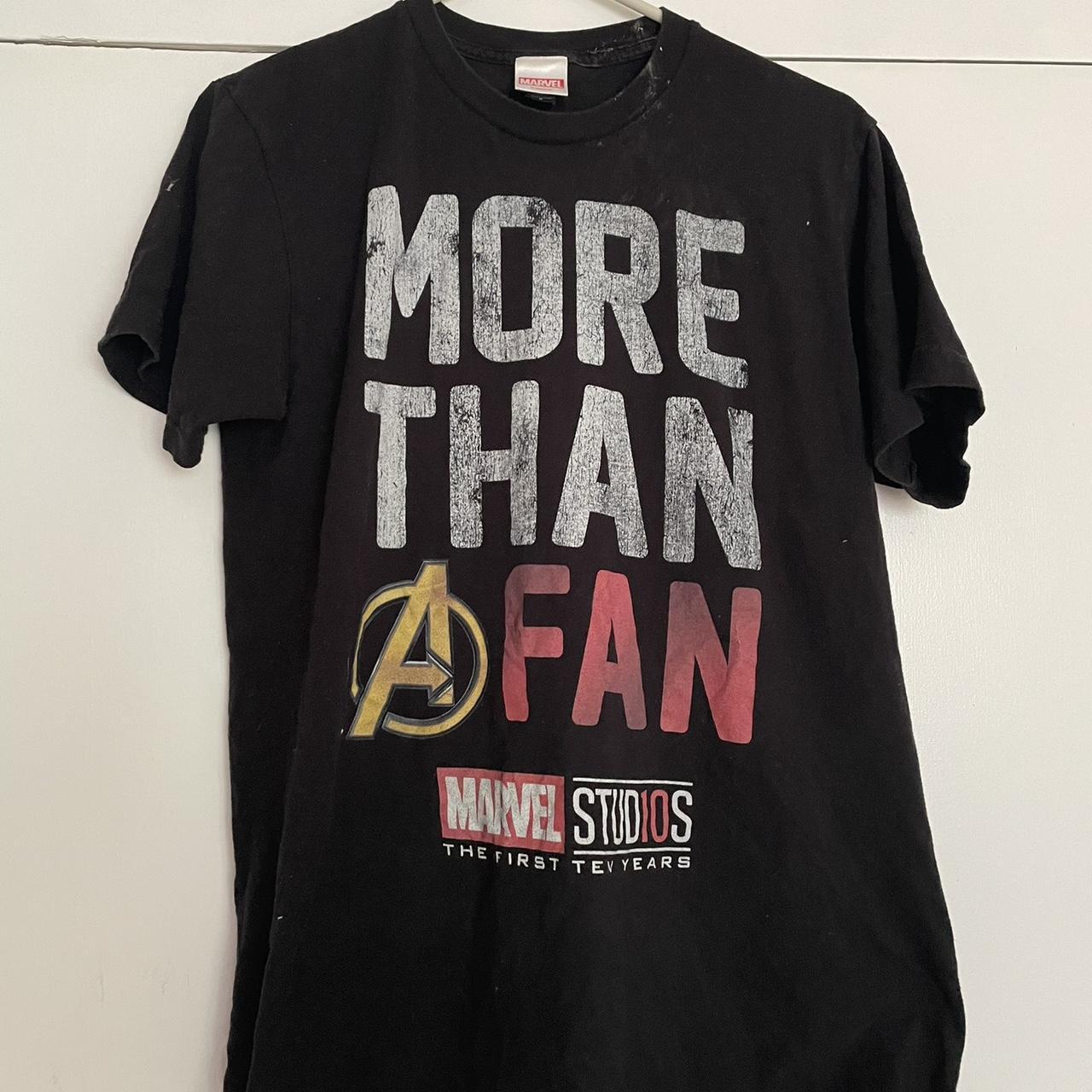 marvel more than a fan t shirt