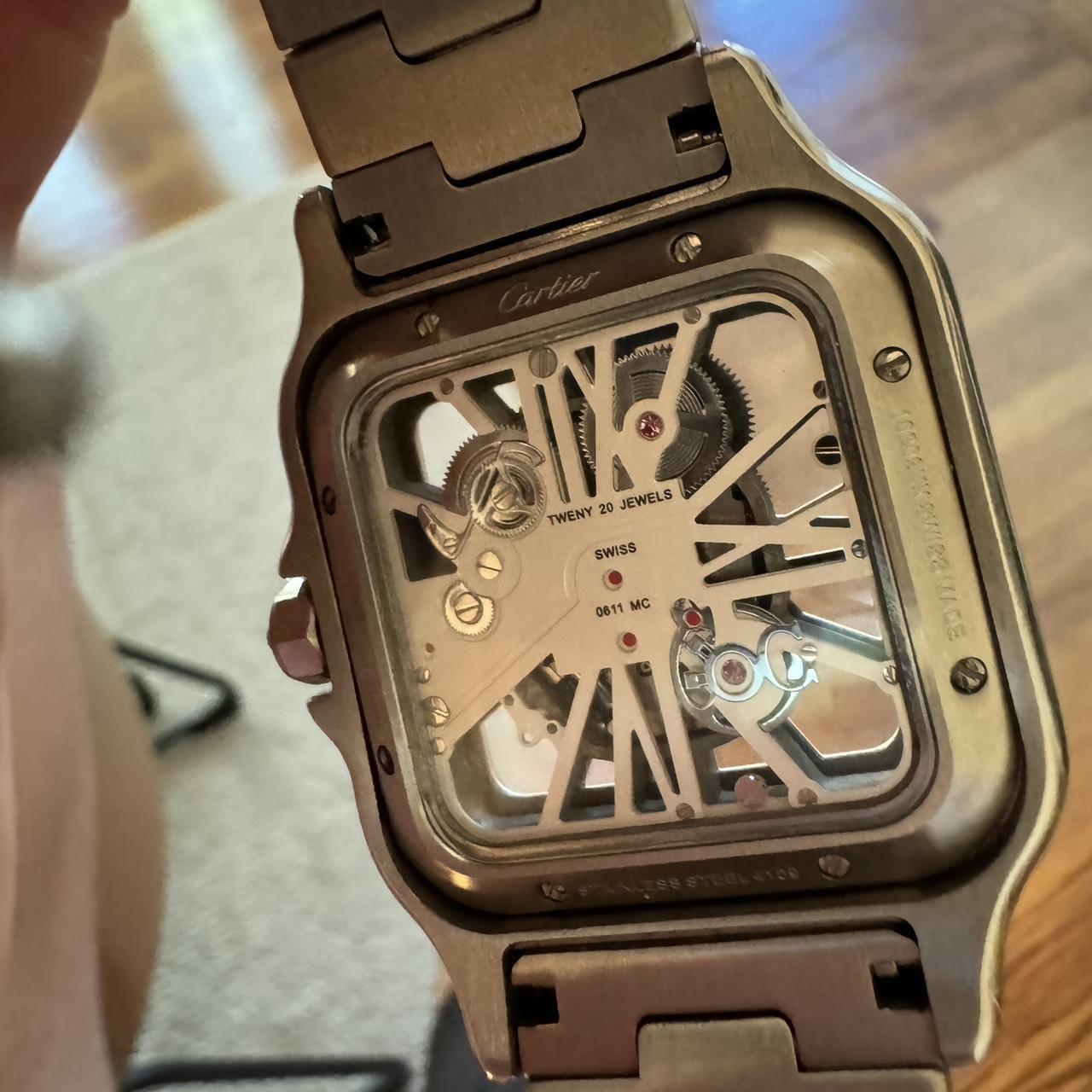 Cartier Skeleton 3A Superclone (better $ deal in... - Depop