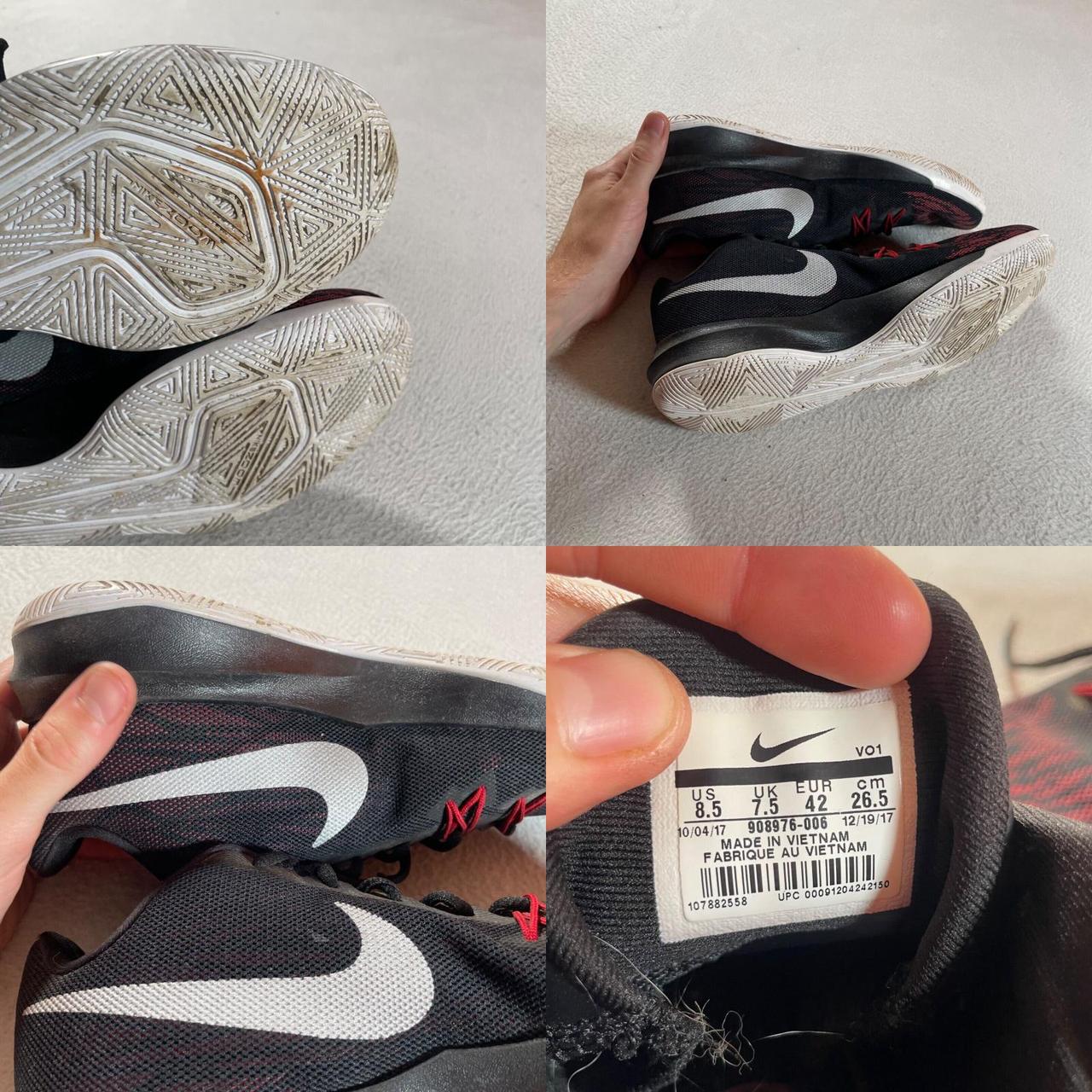 Nike zoom evidence 2 black/metallic silver best sale