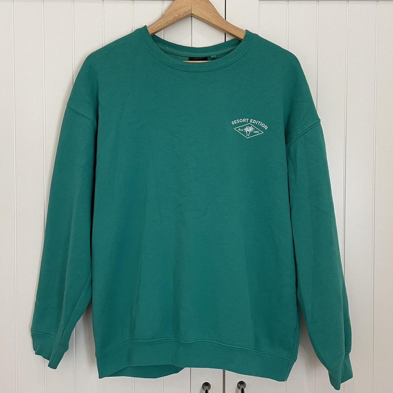 Factorie crew neck sweatshirt green - Depop