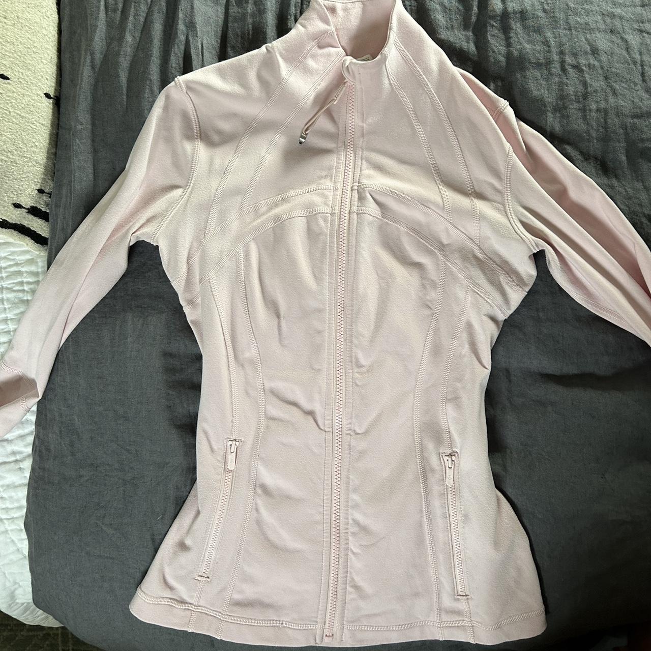 Lululemon strawberry milkshake define jacket Size... Depop