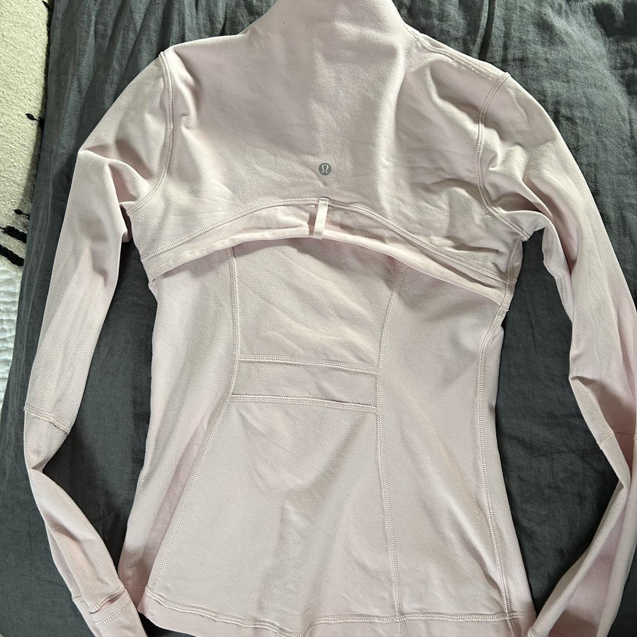 Lululemon strawberry milkshake define jacket Size... - Depop