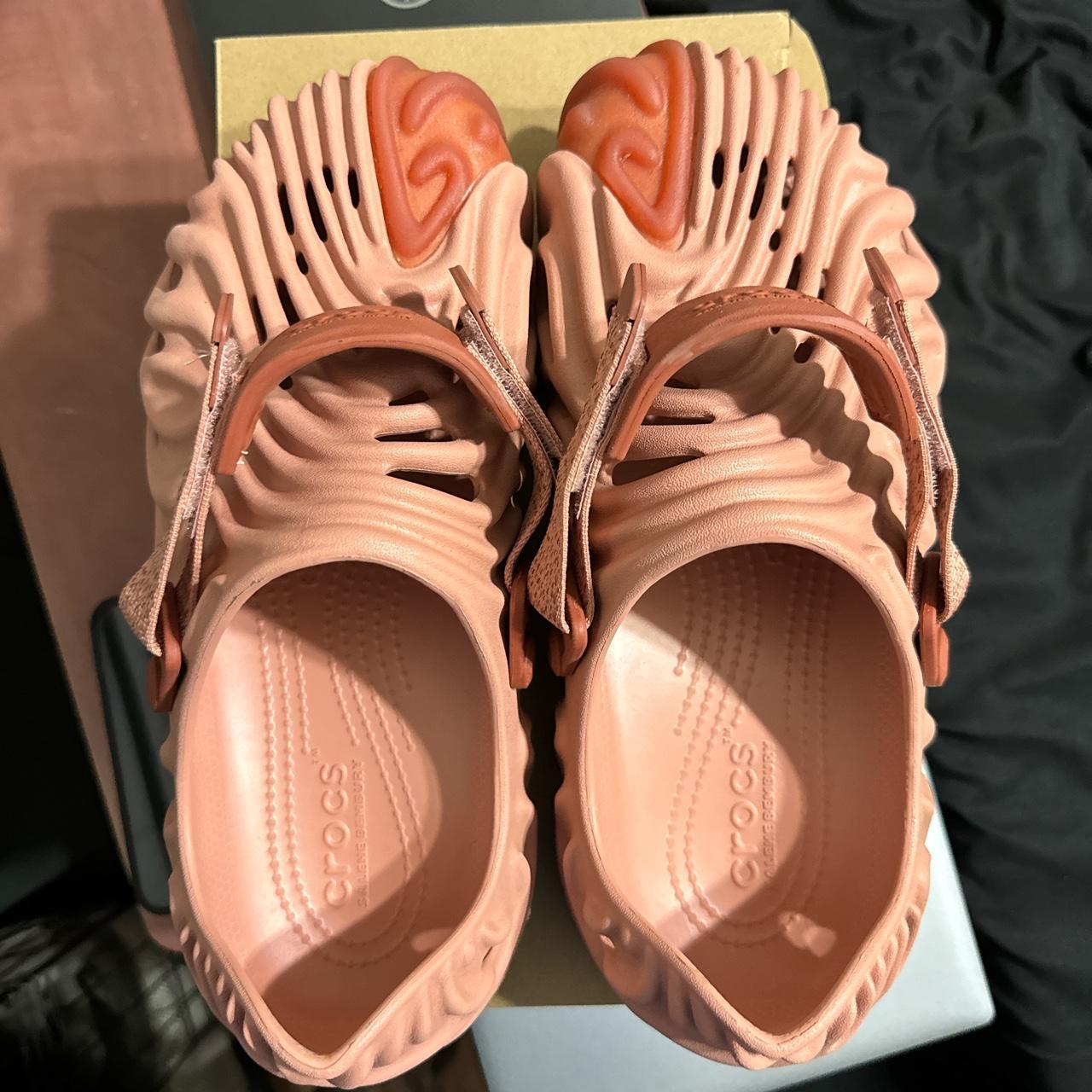 Salehe Bembury crocs in the pale blush colorway - Depop