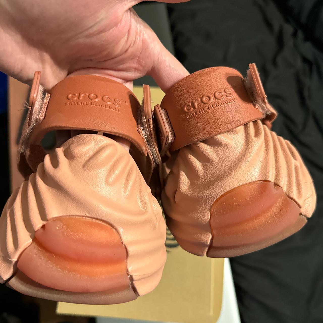 Salehe Bembury crocs in the pale blush colorway - Depop