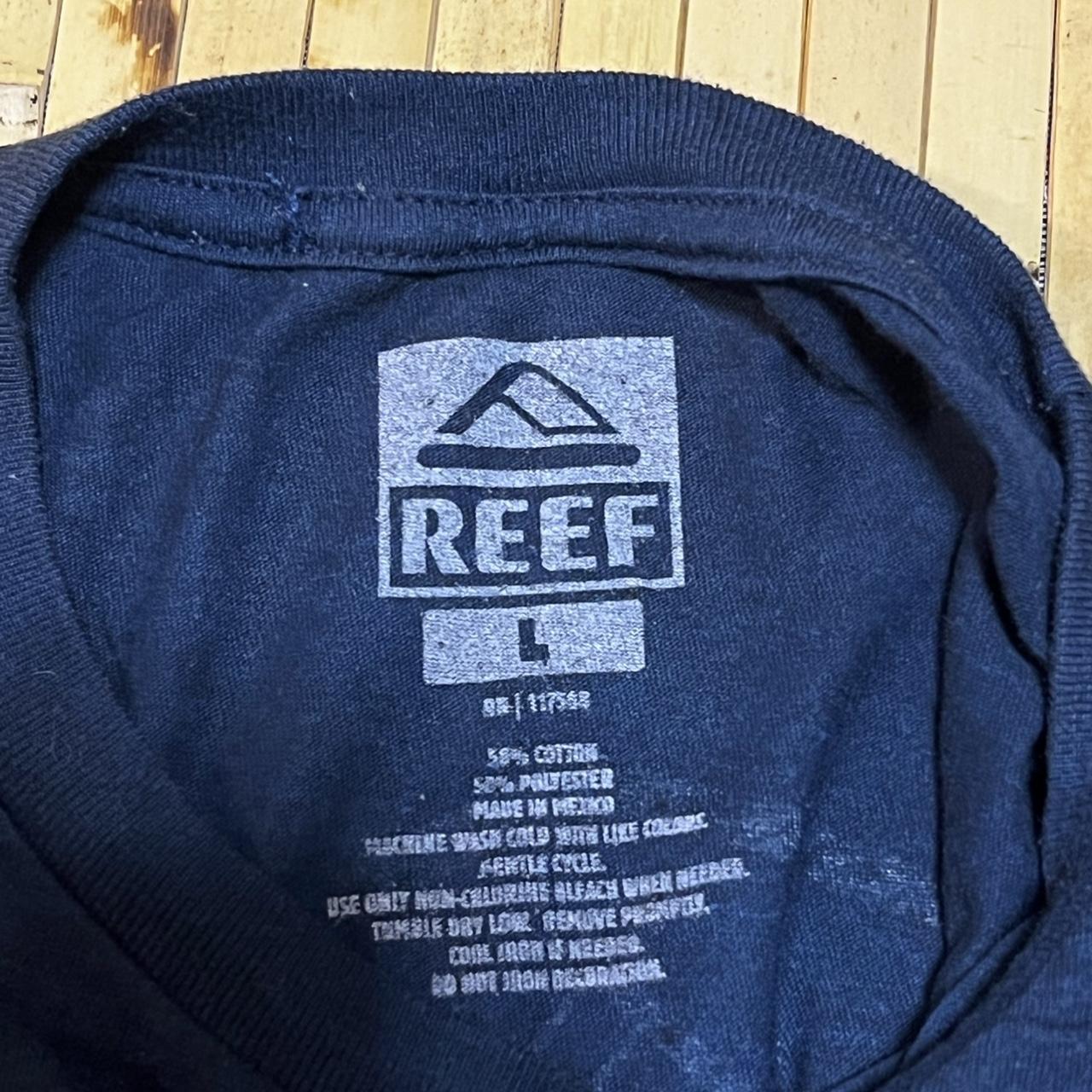 Reef shirt worn once #reef #myth #surf #trendy... - Depop