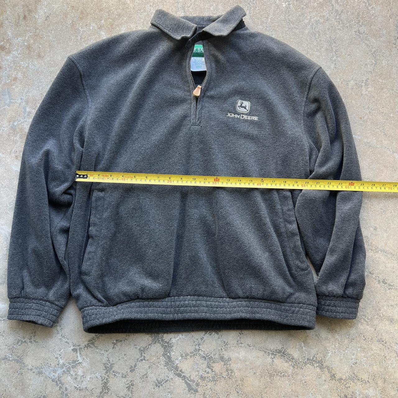 Y2K Outer Banks x John Deere pull over fleece... | Depop