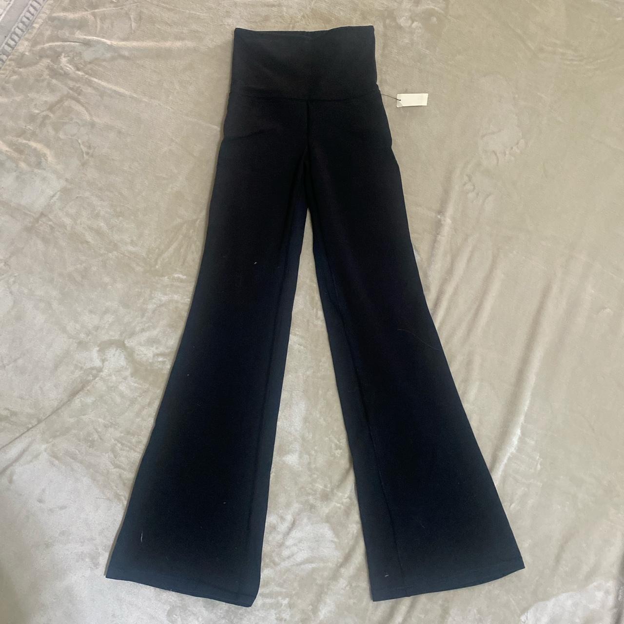 foldover flare leggings (XS) aeropostale,